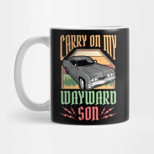 Carry on my Wayward Son Supernatural Mug